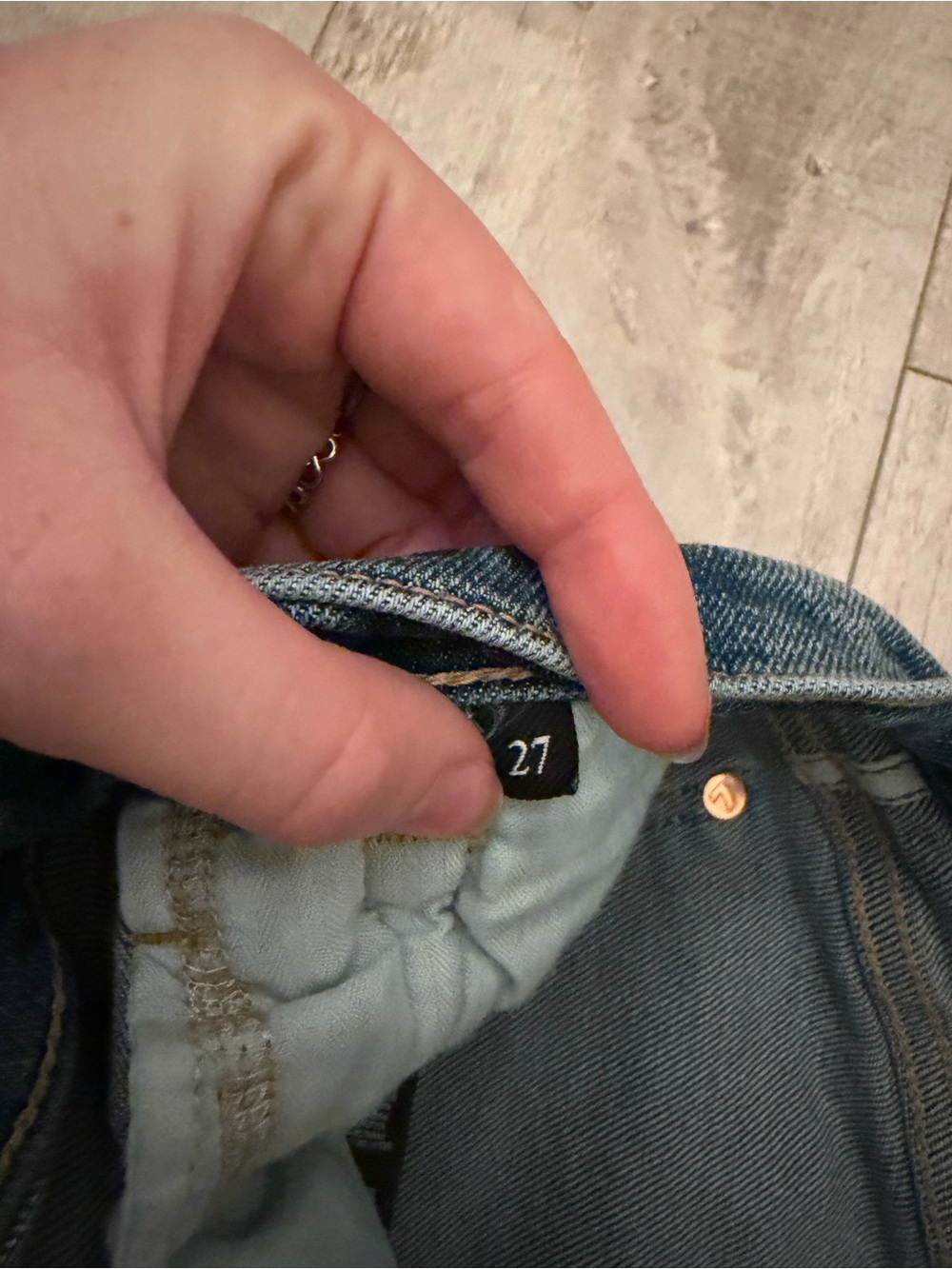 7 For All Mankind Luxe Vintage Denim Dojo Jeans - Picture 5 of 5